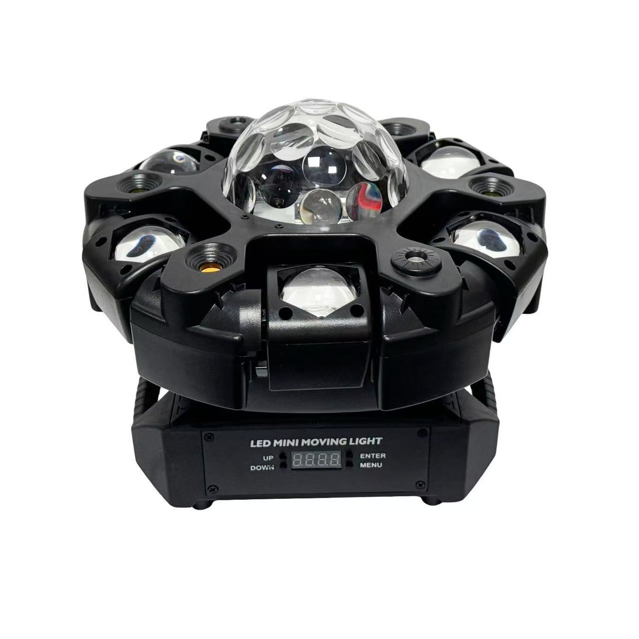 Used Ultra-stylish RGBW Six-arm Swivel Light Is Suitable for Bars, Stages and Music Festivals