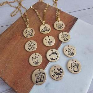 Aksesoris Pembuatan Kalung Koin dari Baja Tahan Karat Perhiasan Kustom Kalung Liontin Baja Tahan Karat Berkualitas Tinggi - Product Image 1