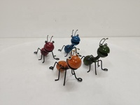 Décoration murale de fourmis en métal, Art décoratif, pour la maison, le jardin, la pelouse, Sculpture murale