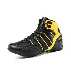 Zapatos de Carreras de Cuero Genuino, Botas de Carreras de Cuero Duraderas y a la Moda, Color y Diseño Personalizados, Zapatos de Carreras de Karts para Adultos - Product Image 3