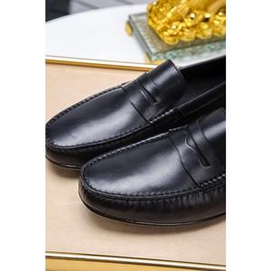 Sepatu Kulit Formal Klasik Sederhana Pria, Sepatu Kasual Kulit Datar Desainer Modis Berkualitas Tinggi untuk Pria - Product Image 4