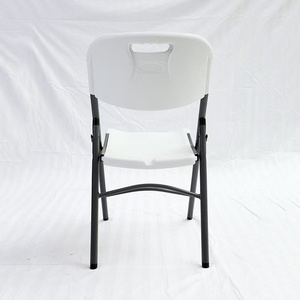 Silla Plegable de Plástico Blanca Portátil <span class=keywords><strong>para</strong></span> Jardín, Moderna e Impermeable, de Gymbopro, <span class=keywords><strong>para</strong></span> Venta al por Mayor - Product Image 3