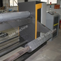 Machine de fabrication de grillage hexagonal entièrement automatique de Chine PLC SADE MACHINE SADE-009 126m/h Haute Capacité Cages à poulets Gabions