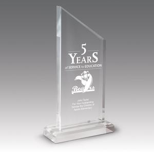 Tinh Thể Acrylic Rỗng Giải Thưởng Khối Laser Khắc Mảng Bám Rõ Ràng Lucite Pmma Trophy Khối Với Khắc Logo - Product Image 4