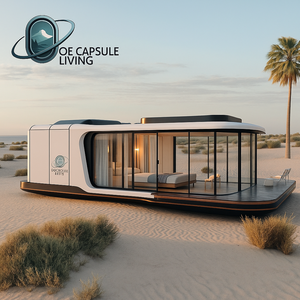 Maison conteneur de couchage Maison pour hôtel Maison conteneur Nature Resort Construction préfabriquée en acier pour les familles - Product Image 1