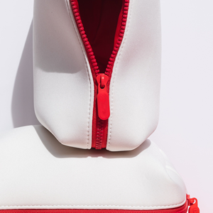 Bolsa de Cosméticos de Neopreno OEM, Duradera, Portátil, Gran Capacidad, Cierre de Cremallera, Impermeable, para Maquillaje y Viajes - Product Image 5