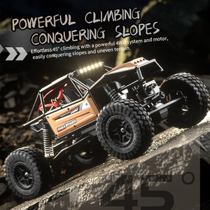 รถของเล่นระยะไกลสำหรับเด็ก JJRC โมเดลชั้นวางท่อจำลอง1/18รถมอเตอร์แรงกระแทกสูงของเล่นควบคุมระยะไกล - Product Image 3