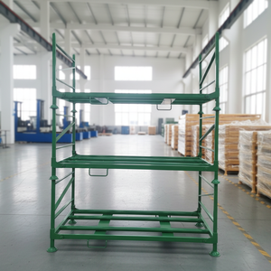 Système d'étagères de stockage de palettes en acier robuste pour entrepôt, fabriqué en Chine, pour la logistique industrielle et l'utilisation en usine - Product Image 2