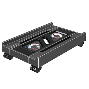 BEISHI Adjustable Computer CPU Holder With RGB Cooling Fan Heat Dissipation Heat Dissipation Mobile <strong>PC</strong> <strong>Tower</strong> <strong>Stand</strong> for Gamers - Product Image 1
