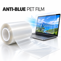 Film en rouleau PET pour ordinateur portable, écran d'ordinateur, anti-espion, mat, anti-lumière bleue