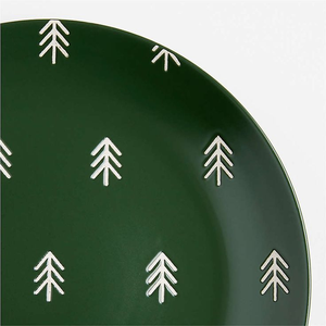 Chinese Manufacturer's Customizable Xmas Design Stoneware Ceramic Plate Bowl Mug <b>Set</b> Oven Safe <b>Microwave</b> Safe Dinnerware <b>Sets</b> - Product Image 4