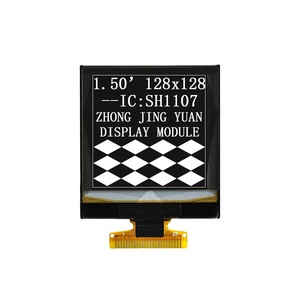 1.5นิ้ว128 × 128โมดูลโอแอล SH1107 IC SPI I2C ขนานไมโครโมโนโครมสำหรับอุปกรณ์การวัดการควบคุมในอุตสาหกรรม - Product Image 1