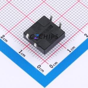 UK-B0224G70-DP25Y Tactile <b>Switch</b> Through hole-4P,12x12mm <b>Switch</b> Single Pole Single Throw Round Button 2.5N Through Hole - Product Image 2