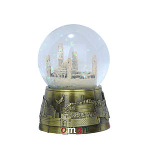ลูกบอลคริสตัลพร้อมหอคอยหิมะอาราเมเนียโบราณเป็นของขวัญลูกบอลน้ำ - Product Image 6