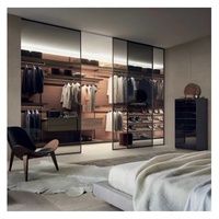 CBMMART Dressing sur mesure moderne blanc pour chambre et villa