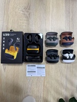 Écouteurs sans fil de jeu U39 avec logo personnalisé, mini écouteurs intra-auriculaires à faible latence, écouteurs sportifs TWS, longue durée de vie de la batterie, écouteurs portables