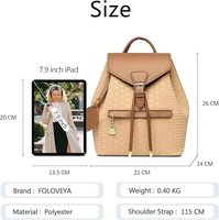 Sac à dos souple géométrique en nylon PU imperméable élégant pour femme, sac à bandoulière multifonctionnel, sac à main, idéal pour la ville, les voyages et le travail