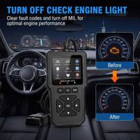 Escáner de Diagnóstico de Fallas para Vehículos V919 al Precio Más Bajo, Lector OBD2 Negro, Escáner Multifuncional para Eliminación de Fallas