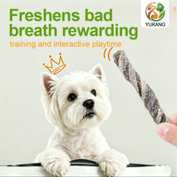 Bâtonnets à mâcher en peau de morue séchée pour chiens, friandises dentaires naturelles au poisson, longue durée, sans odeur, faible teneur en matières grasses, collations saines pour chiens