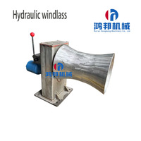 Filet de pêche hydraulique de traction personnalisé de 1-5 tonnes Filet de treuil Treuil hydraulique de remorqueur Guindeau