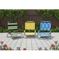 Chaise de plage pliable moderne en alliage d'aluminium, portable et économique, pour l'extérieur, l'hôtellerie et le salon