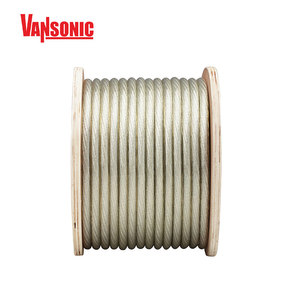 Câble d'alimentation audio pour voiture Vansonic, prix usine, calibre 4 AWG, 100 % cuivre OFC, gaine ultra transparente, construction Hyper Twist - Product Image 5