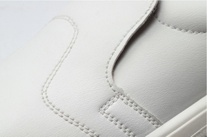 Vendita calda clinica infermieristica medica <span class=keywords><strong>scarpe</strong></span> in pelle bianca ospedale ortopedico camera bianca uomo bianco slip on <span class=keywords><strong>scarpe</strong></span> <span class=keywords><strong>antinfortunistiche</strong></span> <span class=keywords><strong>da</strong></span> <span class=keywords><strong>lavoro</strong></span> - Product Image 5