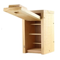 Boîtes de perchoir en bois pour oiseaux, petites et grandes