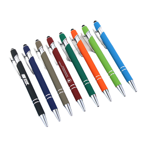 XP-Promos Bolígrafo mental promocional con pantalla táctil blanca con lápiz - Product Image 4