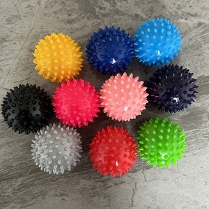 Bola sensorial de puercoespín Multicolor, bolas de masaje puntiagudas, accesorios de Yoga Pilates para fascitis Plantar, dolor de espalda y hombro - Product Image 2