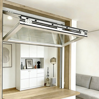 Ventana Plegable de Aluminio de Diseño Moderno, Aislada, Segura y Duradera para Balcón de Casa