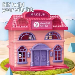 DIY Play House Little Princess Pretend Play 31 PCS Miroir et accessoires <span class=keywords><strong>de</strong></span> beauté Maquillage Beauty Play Set Toy Girls - Product Image 4