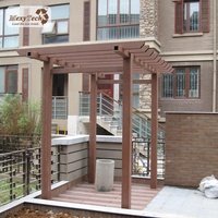 Guzebos — Pergola chinois étanche aux uv de jardin personnalisé, Pergola d'extérieur en bois, produit chinois