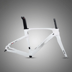 Надежная ударопрочная рама для гравийного велосипеда из карбона 700C*40C с дисковыми тормозами для комфортных дорожных велосипедов - Product Image 6