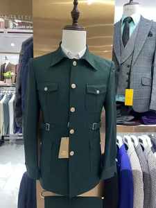 Mới Nhất Thiết Kế Người Đàn Ông Màu Trắng Của Phù Hợp Với Blazers Anh Phong Cách Phù Hợp Với Giản Dị Duy Nhất Ngực Boutique Wedding Prom Tuxedo Chú Rể Ăn Mặc - Product Image 5