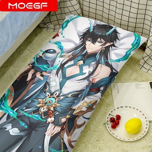 Ventes chaudes, oreiller décoratif personnalisé imprimé double face 50 x 150, dessin animé, anime, oreiller de corps entier Dakimakura - Product Image 2