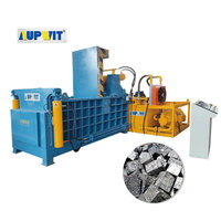 Presse à balles pour compacteur horizontal en métal