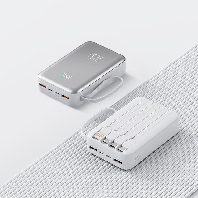Competitive Price PD 22.5W Fast Charging Portable Power Bank 20000mah 10000mah Type C Power Station Phone Cable 20W Output Power