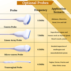Mesin Ultrasound Doppler warna 3D portabel, sistem pencitraan diagnostik medis untuk penggunaan dokter hewan - Product Image 6