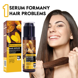 Guangdong Stylejiang Cosmetics Ginger Hair Serum Tratamiento nutritivo para el cabello para teñir el cabello rizado Precio al por mayor Suministro - Product Image 3