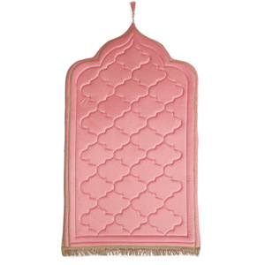 Dân tộc đặc biệt hình cầu nguyện Thảm Bắc Âu Pha Lê Nhung sàn Mat hiện đại Polyester hành hương chăn qua biên giới bán buôn - Product Image 4