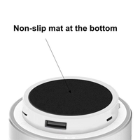 Meilleures ventes, système de cinéma maison portable à prix de gros, mini, avec boîte et câble, haut-parleur sans fil A10 LED en métal