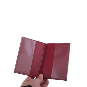 Porte-passeport en cuir étanche RFID portable à prix d'usine avec clip pour billet d'avion et porte-cartes d'identité et de crédit - Product Image 1