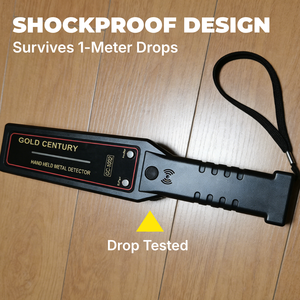 Detector de Metales Portátil de Alta Sensibilidad 75KHz, <span class=keywords><strong>Pinpointer</strong></span>, DC 7-12V, Alarma Audible/Vibración, Escáner de Seguridad Impermeable - Product Image 5