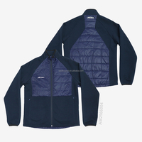 Veste matelassée épaisse et respirante pour homme, idéale pour l'hiver, avec logo personnalisé, pour le football