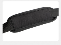 Housse de trombone en tissu EVA durable, avec double bandoulière, étui portable pour instrument à vent, fermeture éclair noire, antichoc