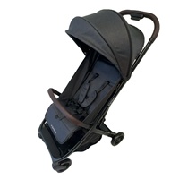 Poussette de voyage pliable compacte et légère en alliage d'aluminium et tissu Oxford, certifiée EN1888, capacité de charge de 20 kg, pour enfants
