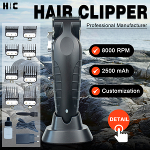 HClippers Fabricant d'origine 2296 Tondeuses professionnelles USB Tondeuse à cheveux pour hommes Machine à raser Appareils d'épilation - Product Image 2