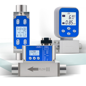 Débitmètre massique thermique de gaz de précision 1,5 MPa, 1,5 % de précision, en acier inoxydable, sortie 4-20 mA, capteur de débit - Product Image 4