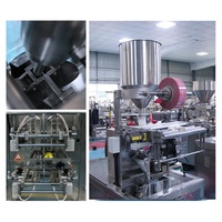 Machine d'emballage verticale automatique Shengwei 1g 5g pour sachets de sucre et de sel à quatre soudures latérales, ensacheuse à bras oscillant pour petites granules